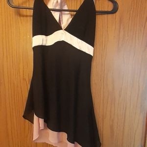 ❤ 3/$40 2 layer shear asymmetrical halter top